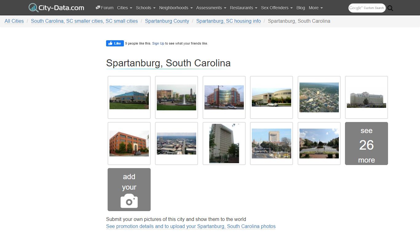 Spartanburg, South Carolina (SC 29302) profile: population, maps, real ...